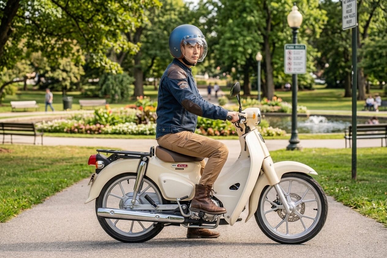 スーパーカブ 発進 ギクシャクする原因