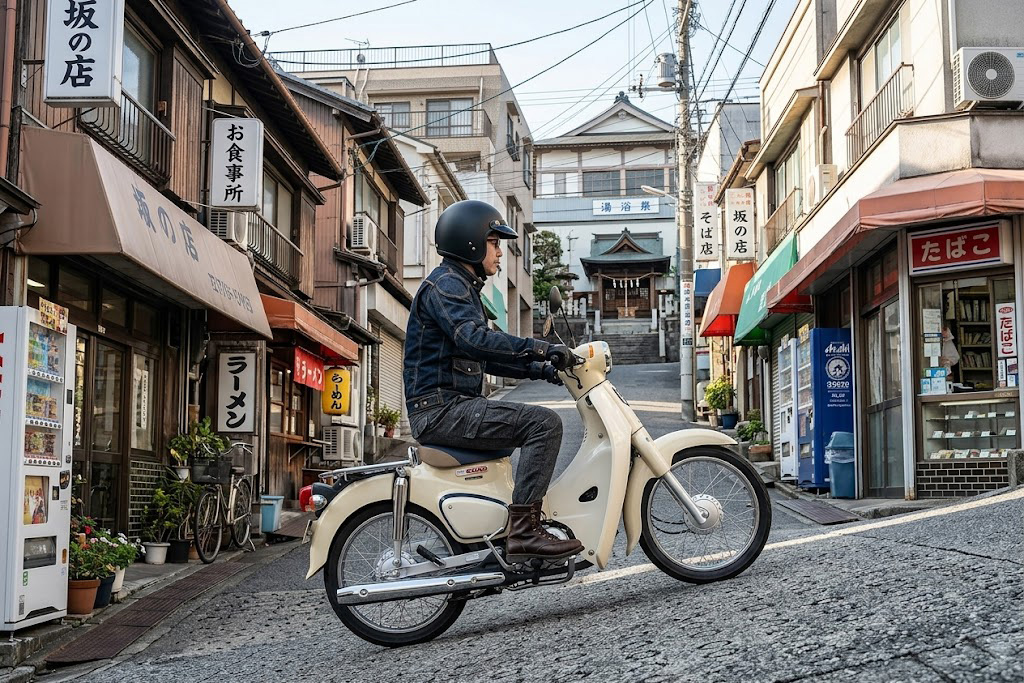 スーパーカブ 坂道で弱い原因|失速しやすいのは正常?